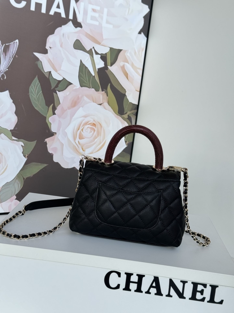 Ch**el top handle bags